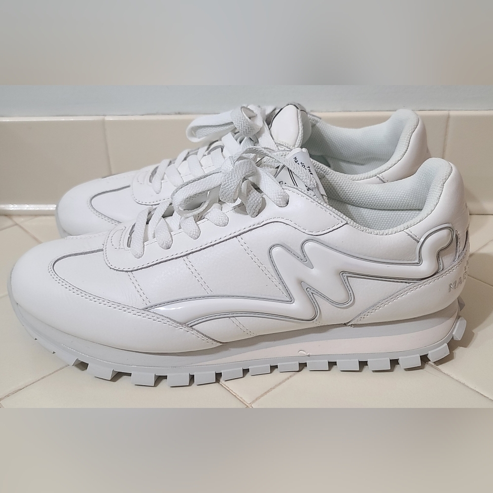 Marc Jacobs The Jogger Leather Sneakers Women's Size  45/ US 13